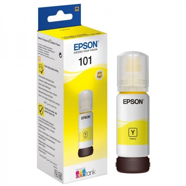 C13T03V44A 101 Epson Yellow ink bottle