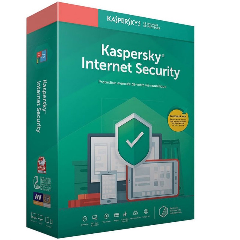 Kaspersky Internet Security 1 Poste/1An Multi