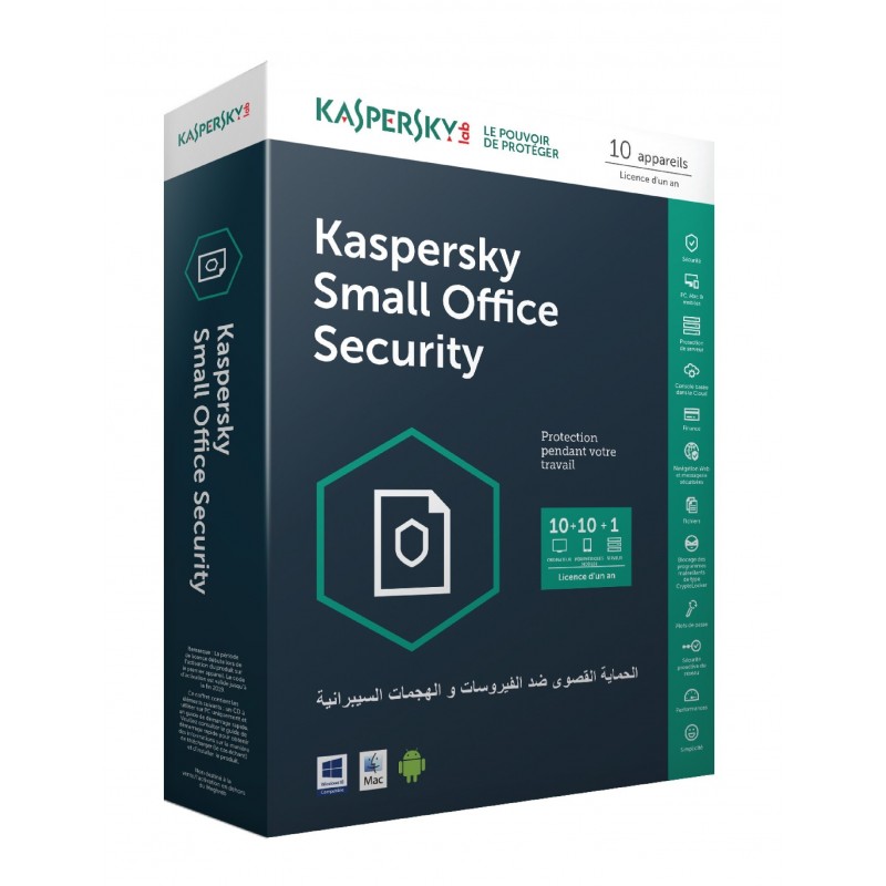 Kaspersky Small Office Secu 7.0 – 1 server+5postes