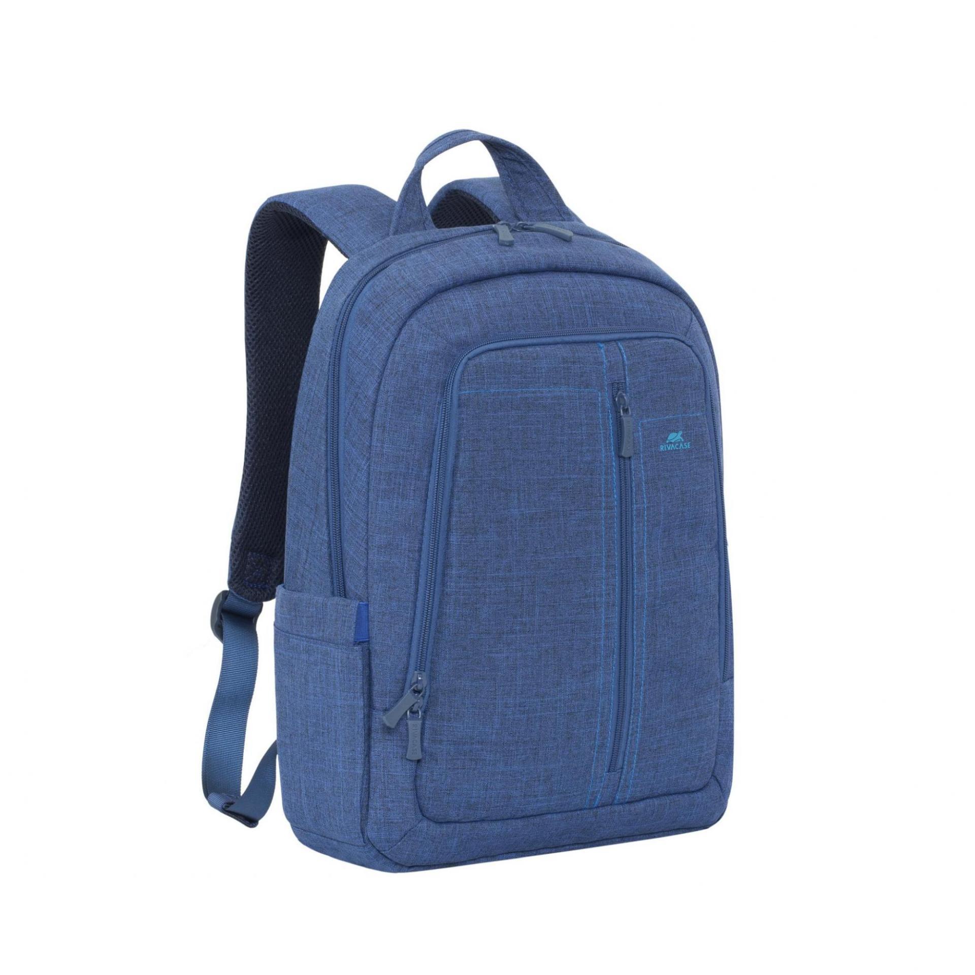 sac à dos bleu en toile pour laptops 15,6″