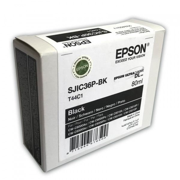 SJIC36P(MK): Ink cartridg for ColorWork C6500 BLCK
