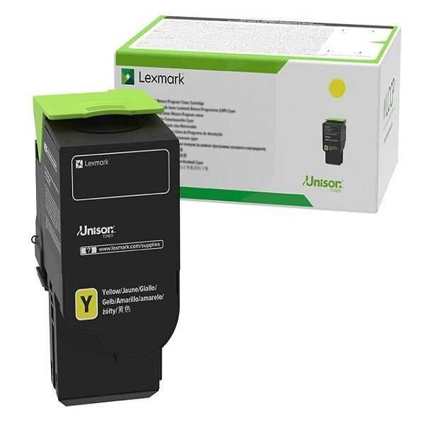 Cartouche de toner jaune à rendement extra élevé 5K Lexmark 78C5XYE