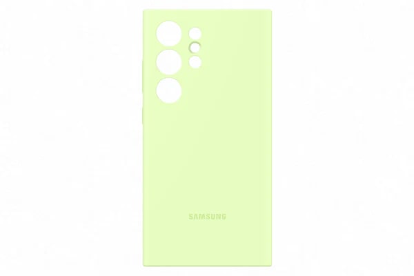 SAMSUNG Cover S24 Ultra Silicone case Lime
