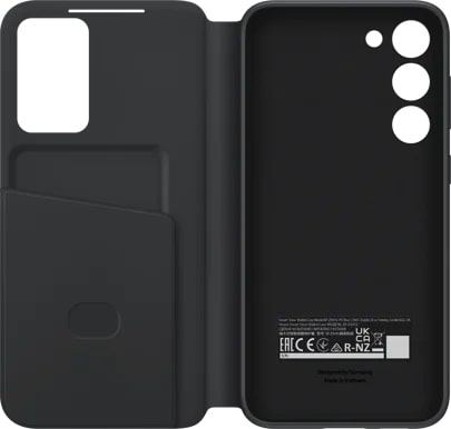 SAMSUNG Galaxy S24+ Smart V Wallet case Black