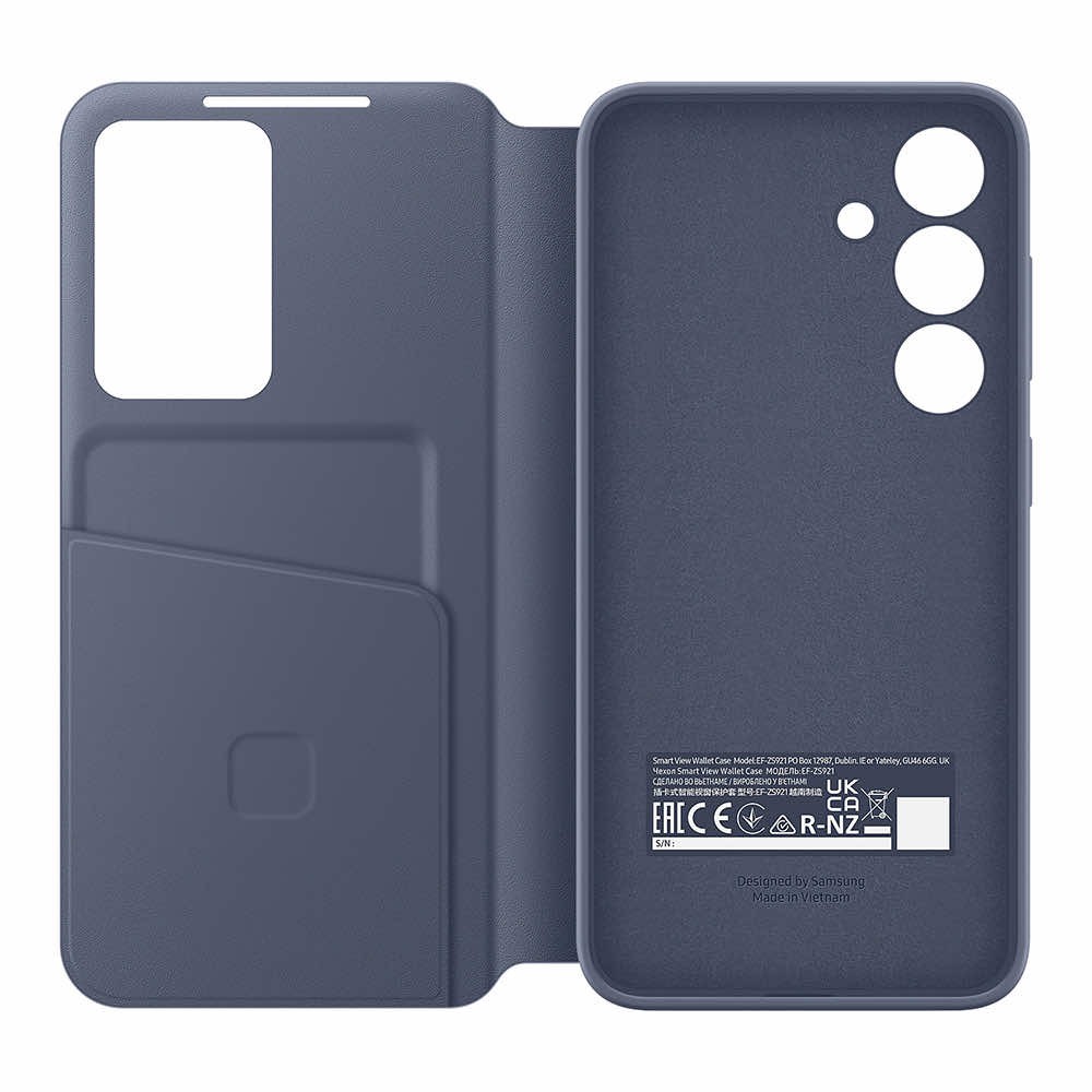SAMSUNG Galaxy S24 Smart V Wallet case Dark Violet