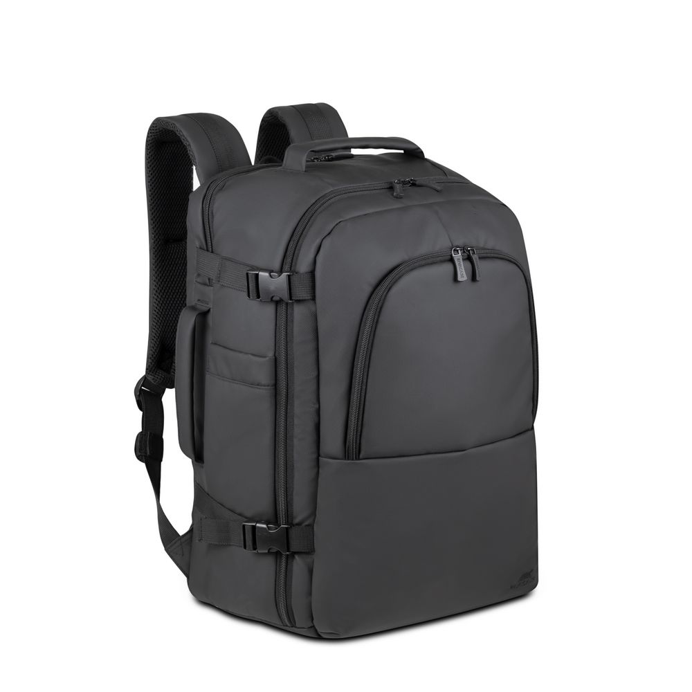 RIVACASE 8465 black Coated ECO Travel Laptop Backp