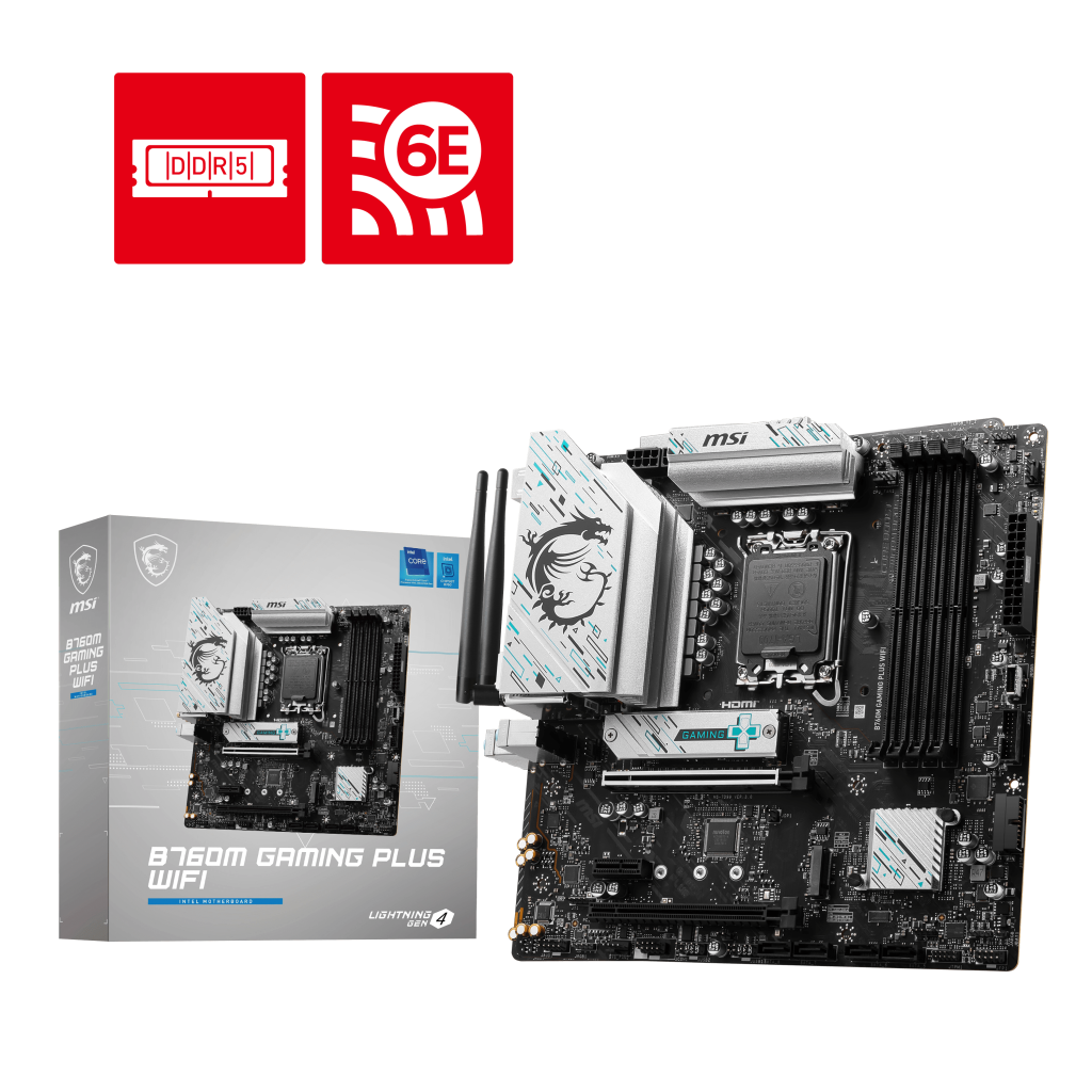 Carte Mère MSI B760M GAMING PLUS WIFI