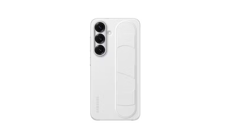 SAMSUNG Standing Grip Case for Galaxy S25 WHITE