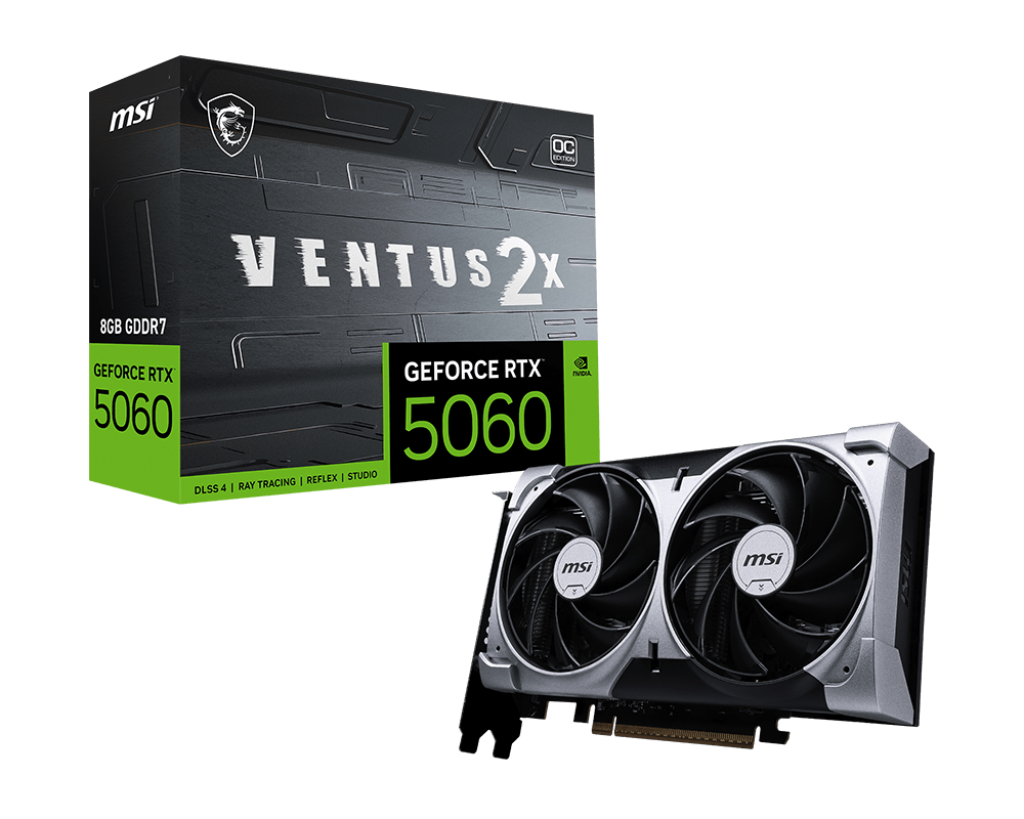 MSI GeForce RTX 5060 8G VENTUS 2X OC