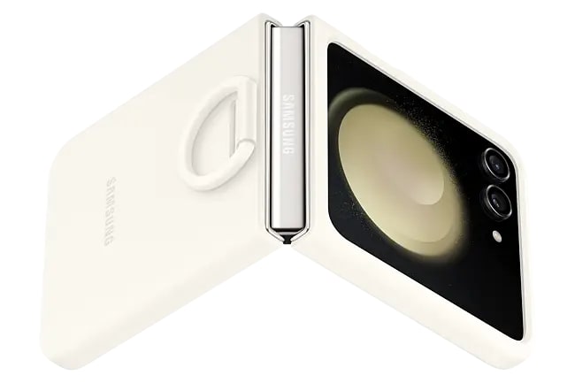 SAMSUNG Galaxy Z Flip5 Silicone Case With Ring Crm