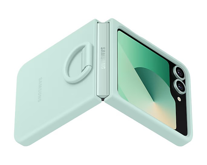 SAMSUNG Galaxy Z Flip6 Silicone Case Mint