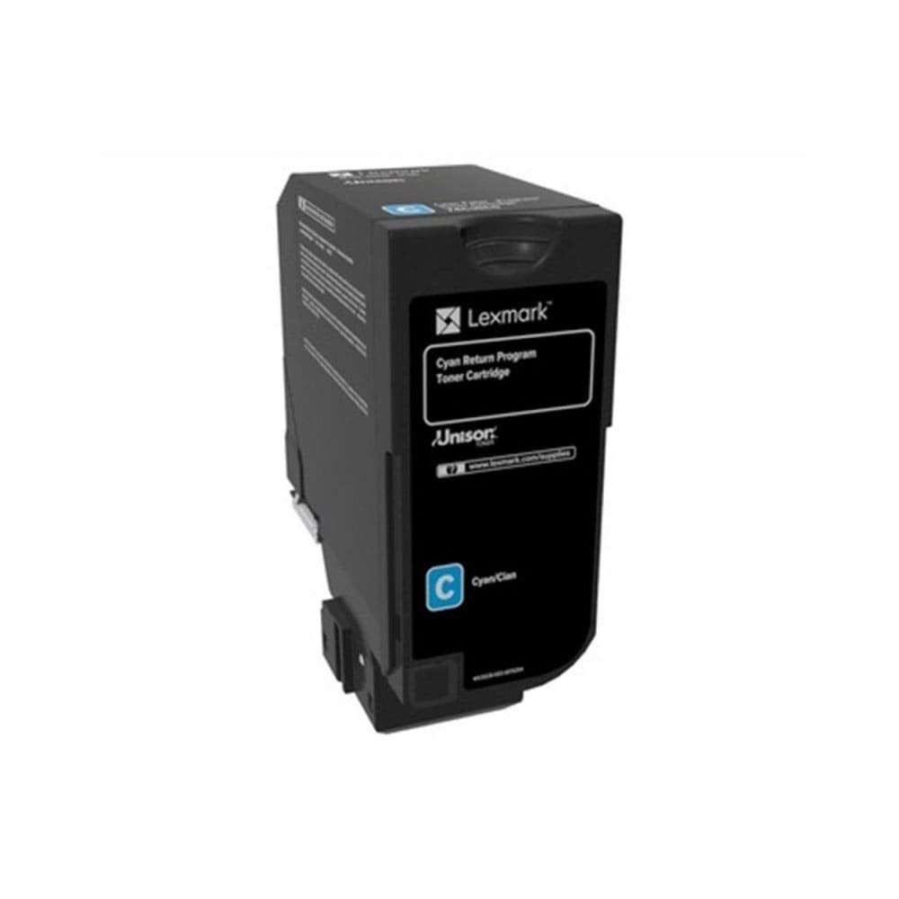 74C50C0 CyanReturn Programme Toner Cartridge