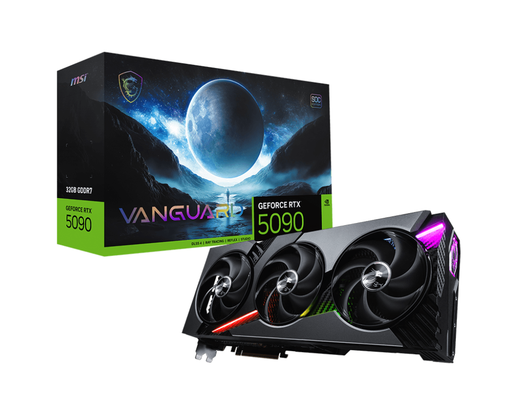 MSI GeForce RTX 5090 32G VANGUARD SOC