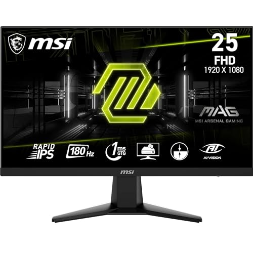 Moniteur MSI MAG 255F E20 24,5″ 200 Hz
