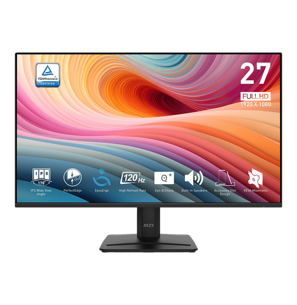 Moniteur MSI PRO MP275 E2 27″ 120Hz