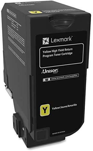 74C5SY0 TONER LEXMARK CS72x JAUNE