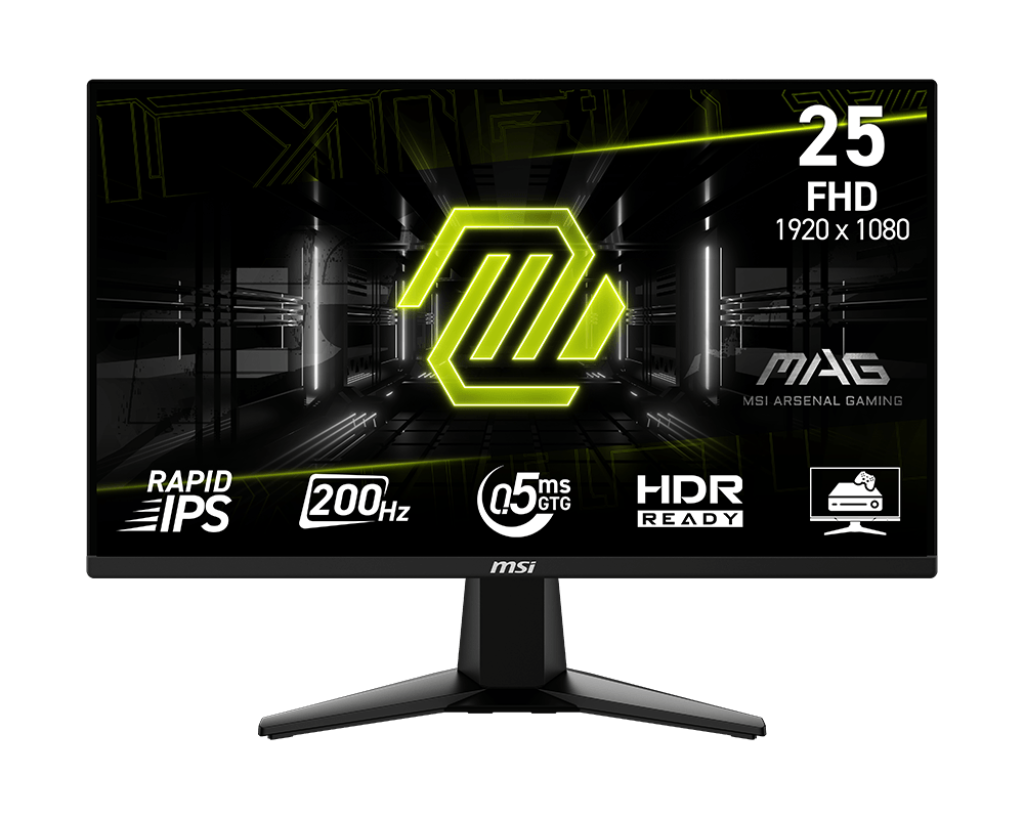 Moniteur MSI MAG 255F E20 24,5″ 200Hz
