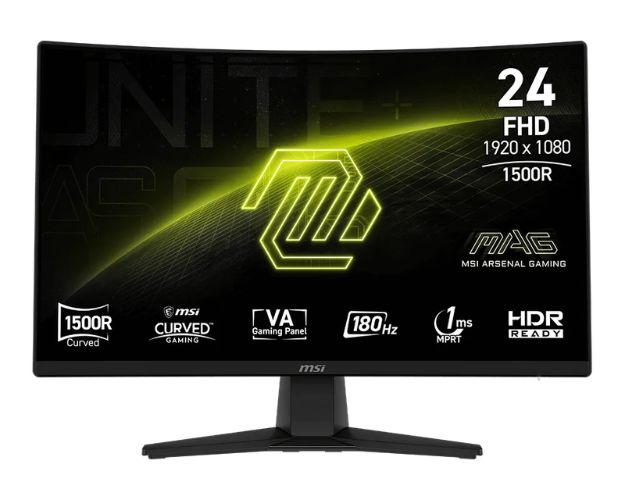 Moniteur MSI MAG 242C 23,8″ Curved 180Hz