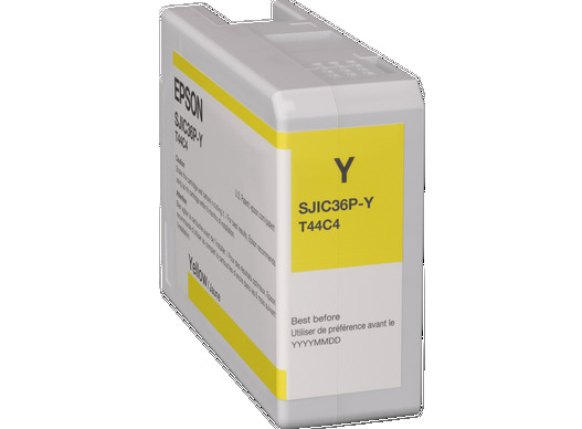 SJIC36P(Y): Ink cartridge for ColorWorks C6500/C60