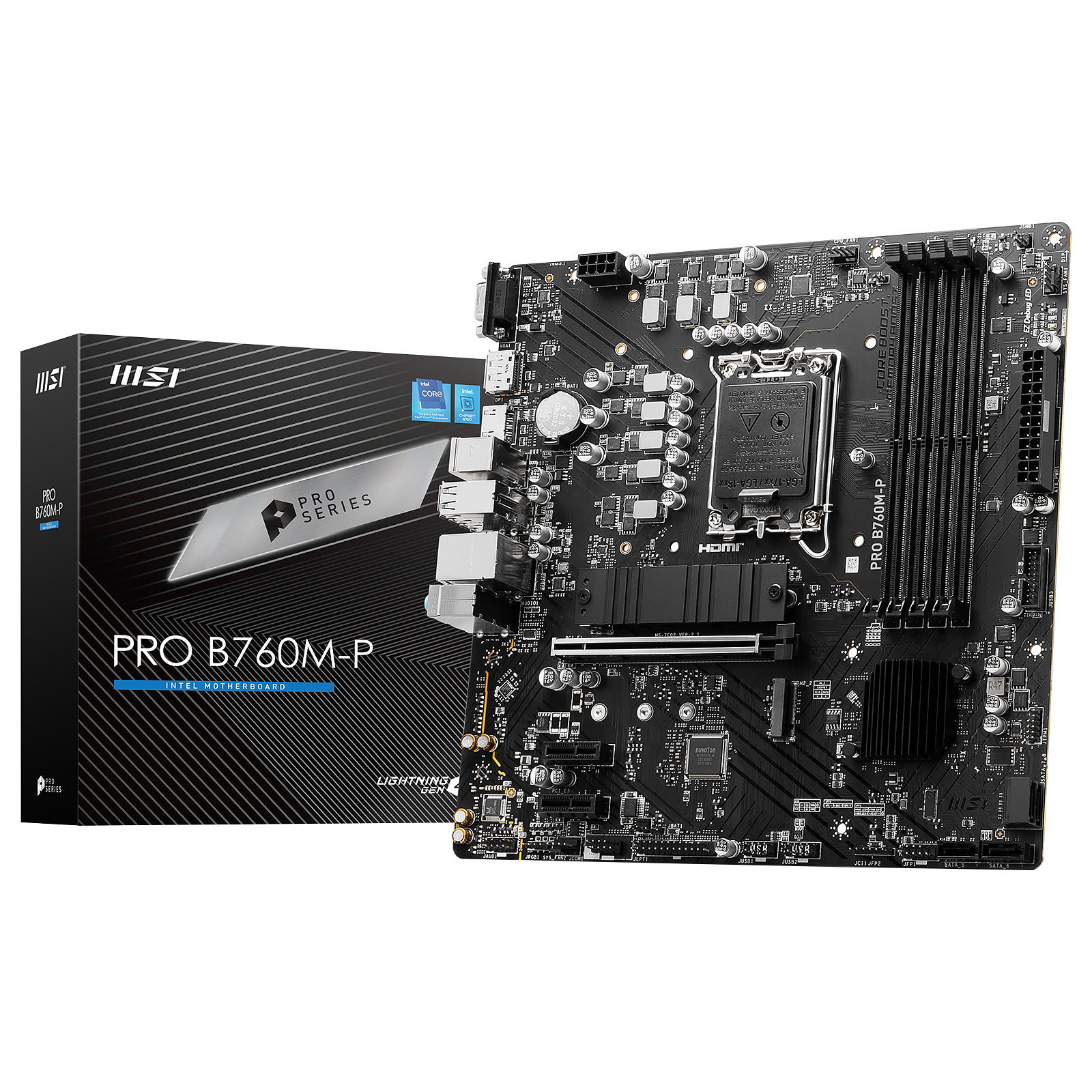 Carte Mère MSI Pro B760M-P