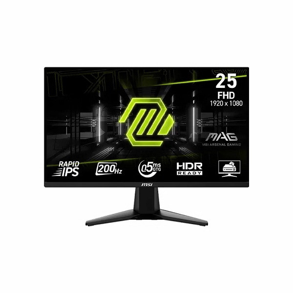 MSI MAG 255F E20 24.5″ 200Hz 0.5ms FHD