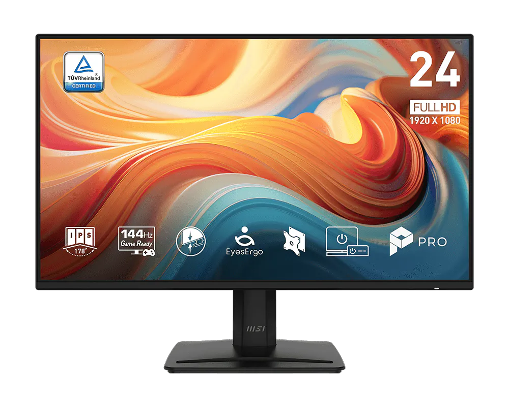 Moniteur MSI PRO MP242 E14A 144Hz