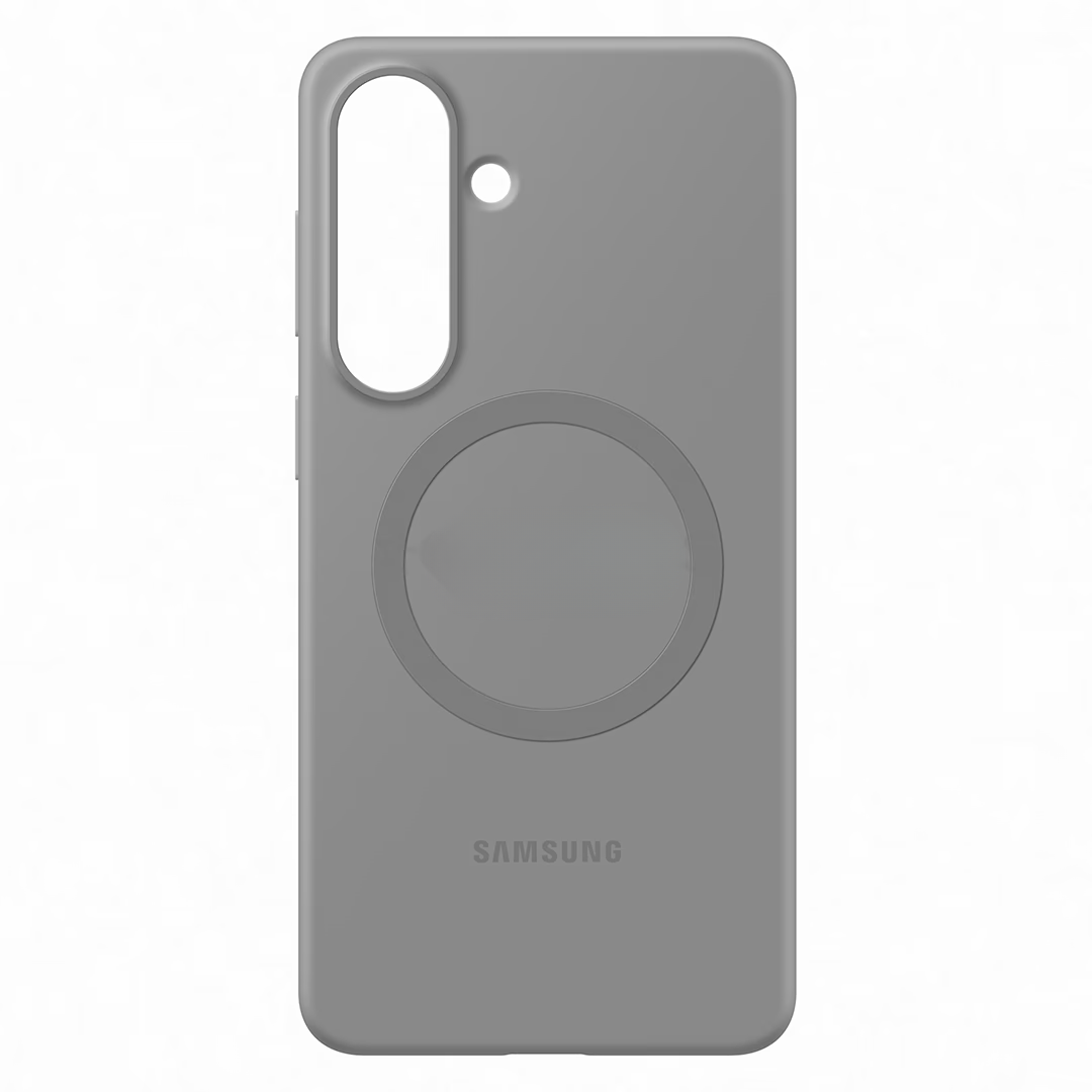 SAMSUNG Galaxy S26+ Silicone Magnet Case Gray