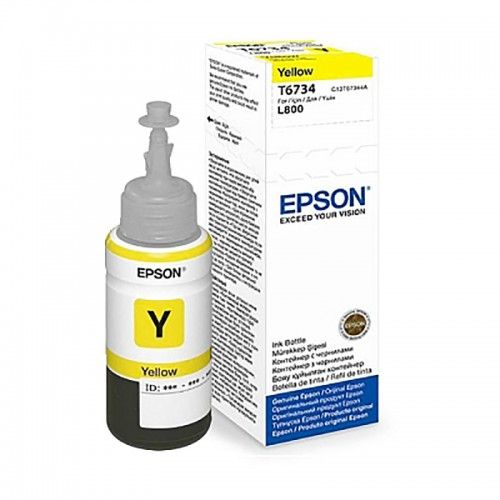 C13T67344A  Bouteille d&rsquo;encre Jaune L1800