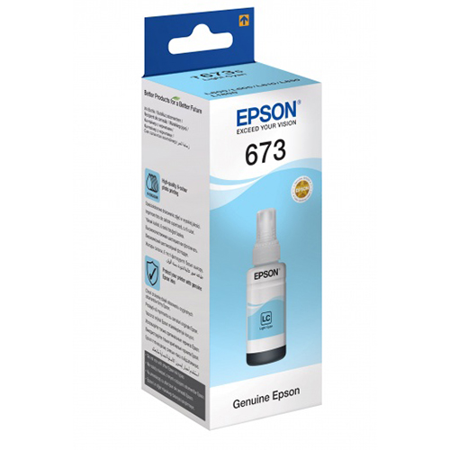 C13T67354A Bouteille d&rsquo;encre Cyan Clair  L1800