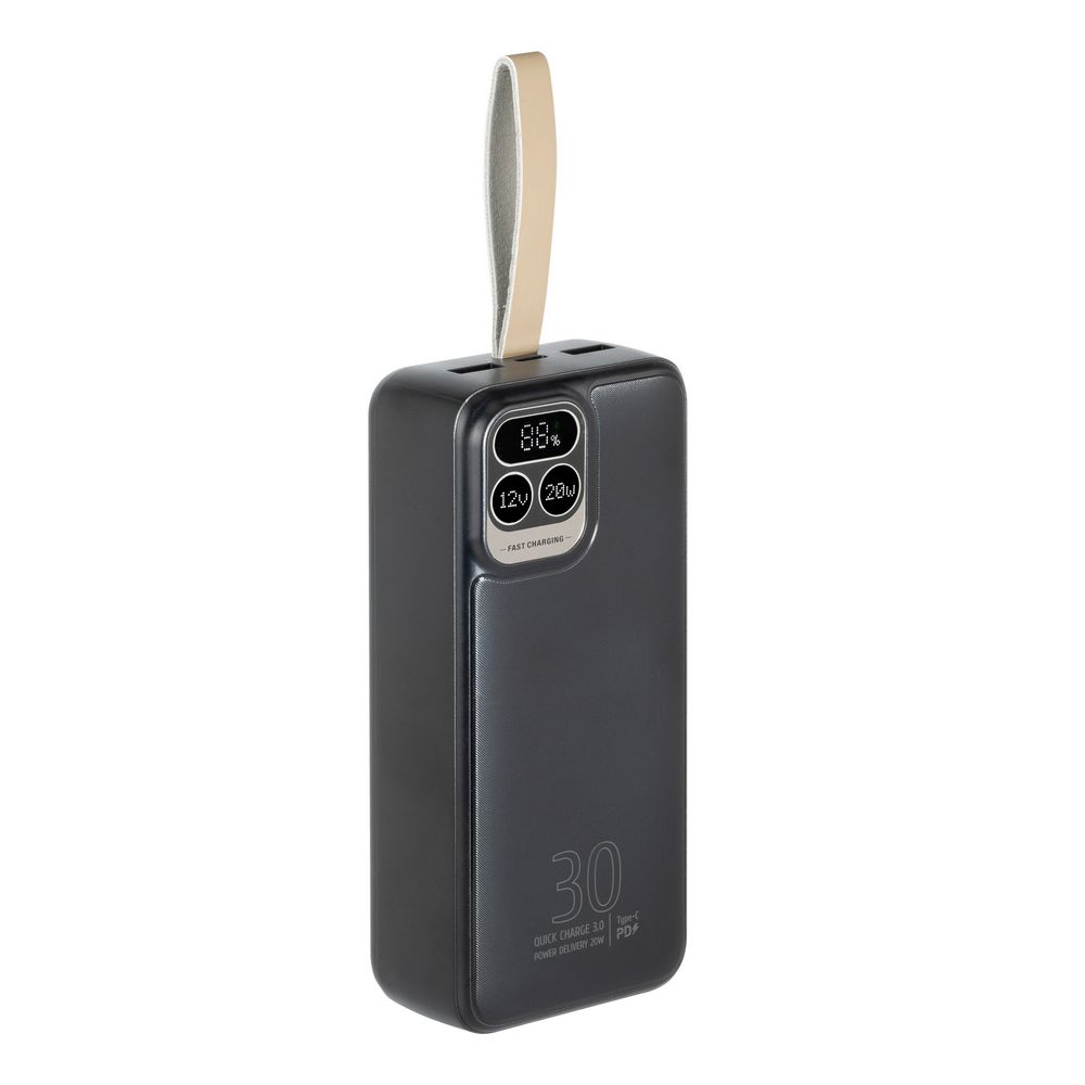 RIVACASE VA2585 (30000 mAh), black EU, QC/PD 20W p