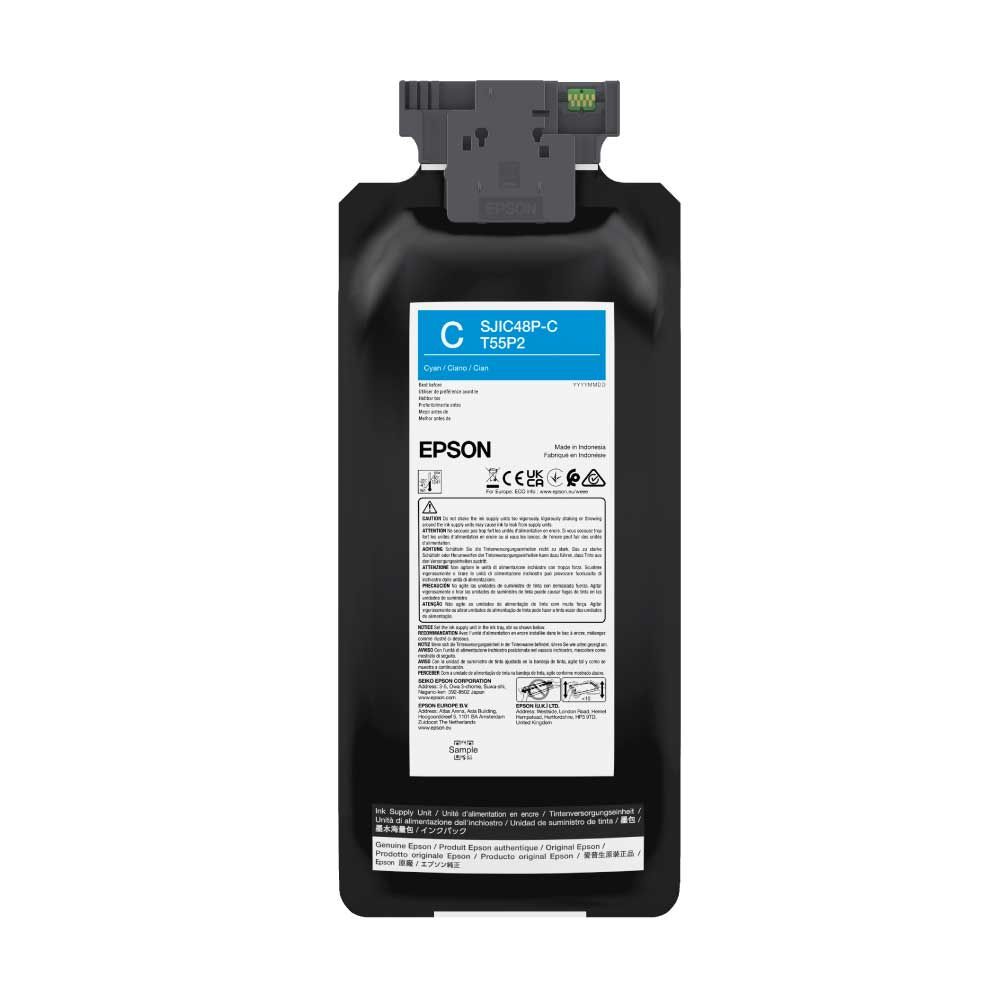 Cartouche d’encre Cyan Epson ColorWorks C8000
