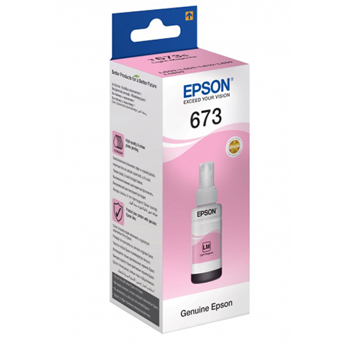 C13T67364A Bouteille d&rsquo;encre Magenta Clair L1800