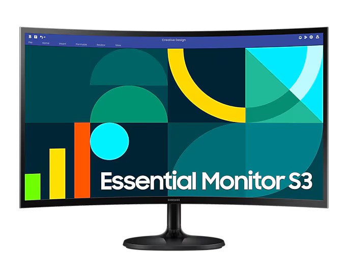 SAMSUNG moniteur 27″ curved 16:9 1800R FHD 100Hz