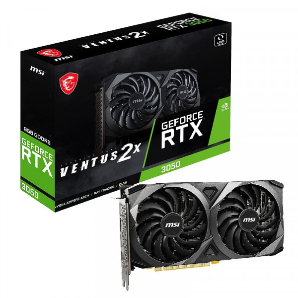 MSI GeForce RTX 3050 VENTUS 2X XS 8G OC